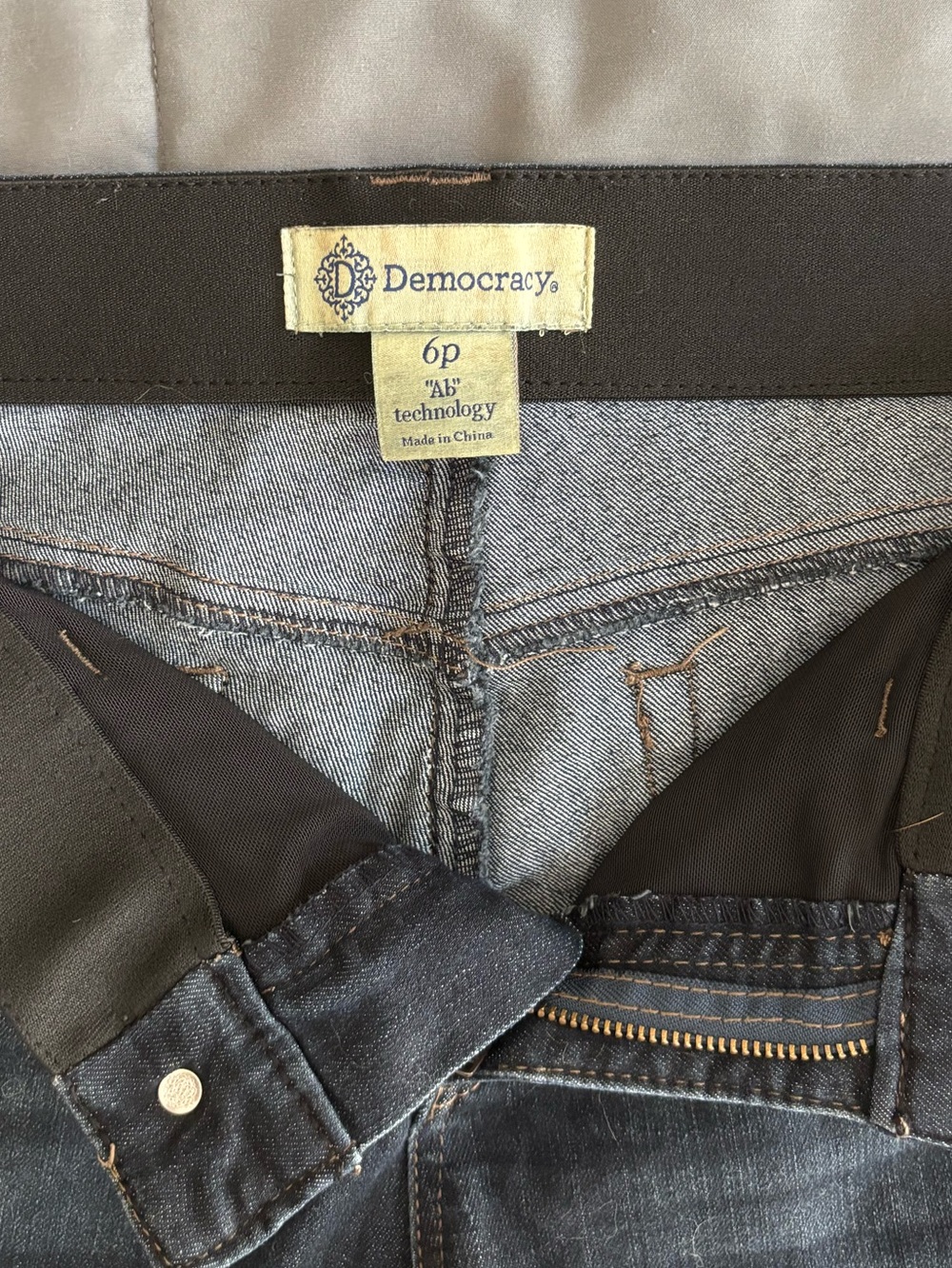 Democracy Dark Indigo Flare Jeans - Picture 4 of 10